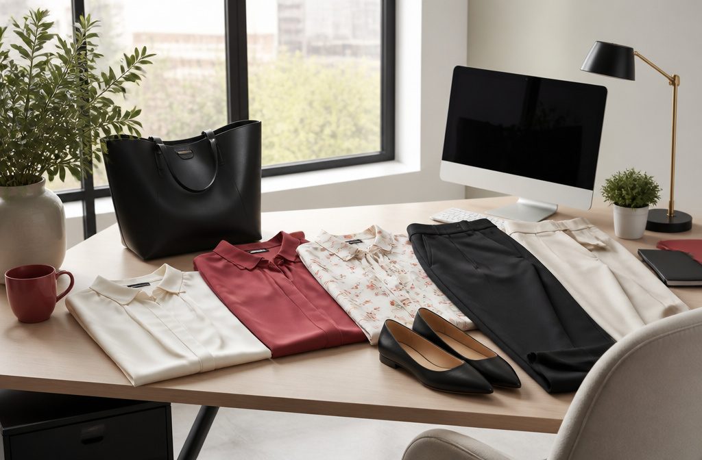 Bright office space with large windows and natural light streaming in